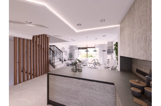 Stadthaus in Istan(Terreno Sau) zu verkaufen, Espace de vie 191 m², Terrain 290 m², 3 Chambres &agrave; coucher, 2 Badezimmer, Pool, ref.: TW-ALMAZARA-VIEWS-9