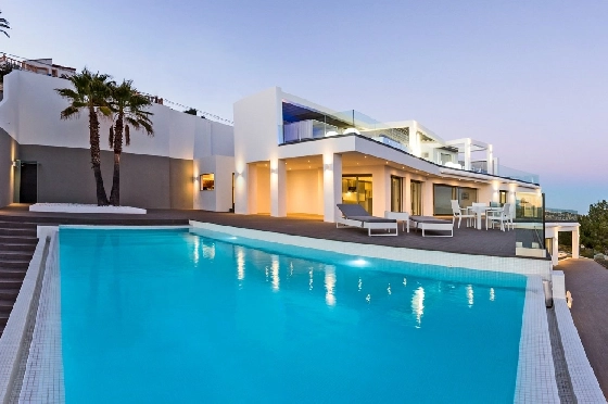 Villa in Moraira zu verkaufen, Espace de vie 400 m², Klimaanlage, 4 Chambres &agrave; coucher, 5 Badezimmer, Pool, ref.: BS-6948493-2