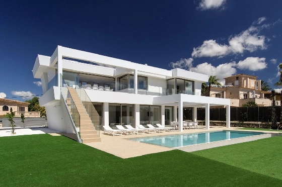 Villa in Denia zu verkaufen, Espace de vie 556 m², Klimaanlage, 5 Chambres &agrave; coucher, 6 Badezimmer, Pool, ref.: BS-6951338-1