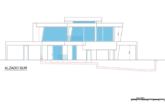 Villa in Denia zu verkaufen, Espace de vie 556 m², Klimaanlage, 5 Chambres &agrave; coucher, 6 Badezimmer, Pool, ref.: BS-6951338-34