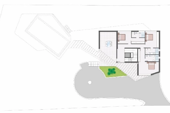 Villa in Javea zu verkaufen, Espace de vie 420 m², Klimaanlage, 4 Chambres &agrave; coucher, 5 Badezimmer, Pool, ref.: BS-7149759-15