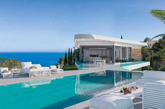 Villa in Javea zu verkaufen, Espace de vie 420 m², Klimaanlage, 4 Chambres &agrave; coucher, 5 Badezimmer, Pool, ref.: BS-7149759-2