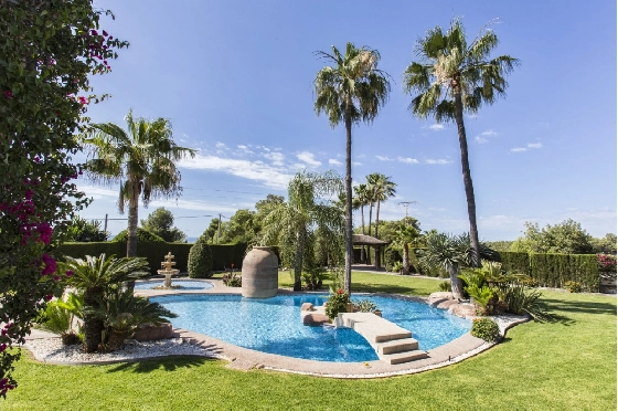 Villa in Benissa zu verkaufen, Espace de vie 700 m², Baujahr 1975, + Zentralheizung, Klimaanlage, Terrain 7096 m², 7 Chambres &agrave; coucher, 4 Badezimmer, Pool, ref.: BI-BE.H-861-2