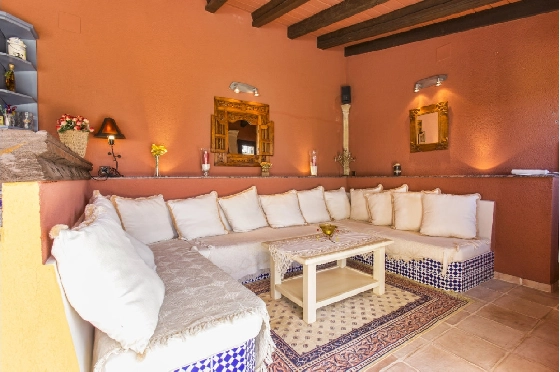Villa in Benissa zu verkaufen, Espace de vie 700 m², Baujahr 1975, + Zentralheizung, Klimaanlage, Terrain 7096 m², 7 Chambres &agrave; coucher, 4 Badezimmer, Pool, ref.: BI-BE.H-861-45