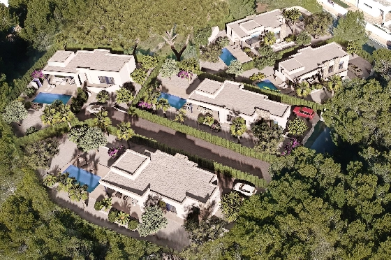 Villa in Benissa zu verkaufen, Espace de vie 150 m², Baujahr 2022, Klimaanlage, Terrain 800 m², 3 Chambres &agrave; coucher, 2 Badezimmer, Pool, ref.: BI-BE.H-863-2