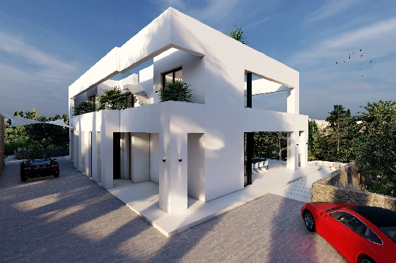 Villa in Benissa zu verkaufen, Espace de vie 286 m², Baujahr 2022, Klimaanlage, Terrain 1 m², 4 Chambres &agrave; coucher, 4 Badezimmer, Pool, ref.: PR-PPS3038-8