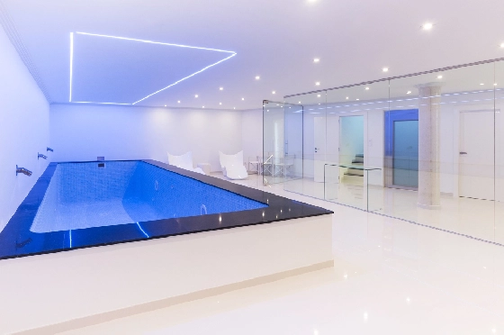 Villa in Benissa zu verkaufen, Espace de vie 544 m², Baujahr 2017, + Fussbodenheizung, Klimaanlage, Terrain 1792 m², 5 Chambres &agrave; coucher, 6 Badezimmer, Pool, ref.: HG-3517-10