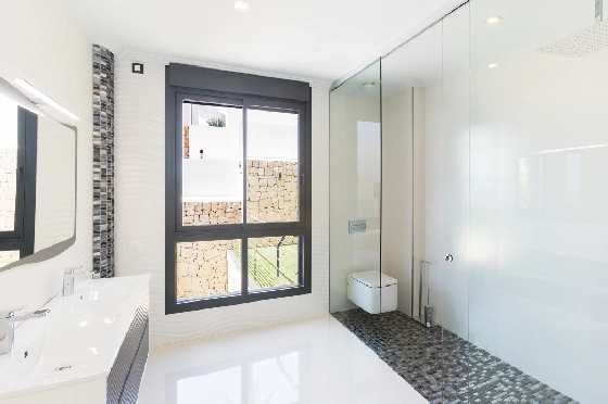 Villa in Benissa zu verkaufen, Espace de vie 544 m², Baujahr 2017, + Fussbodenheizung, Klimaanlage, Terrain 1792 m², 5 Chambres &agrave; coucher, 6 Badezimmer, Pool, ref.: HG-3517-11