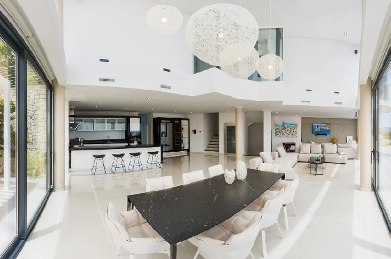 Villa in Benissa zu verkaufen, Espace de vie 544 m², Baujahr 2017, + Fussbodenheizung, Klimaanlage, Terrain 1792 m², 5 Chambres &agrave; coucher, 6 Badezimmer, Pool, ref.: HG-3517-5