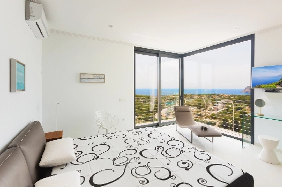 Villa in Benissa zu verkaufen, Espace de vie 544 m², Baujahr 2017, + Fussbodenheizung, Klimaanlage, Terrain 1792 m², 5 Chambres &agrave; coucher, 6 Badezimmer, Pool, ref.: HG-3517-9