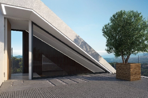 Villa in Altea zu verkaufen, Espace de vie 330 m², Baujahr 2019, + Fussbodenheizung, Terrain 1074 m², 4 Chambres &agrave; coucher, 4 Badezimmer, ref.: NL-NLD1085-4