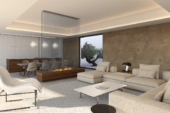 Villa in Altea zu verkaufen, Espace de vie 330 m², Baujahr 2019, + Fussbodenheizung, Terrain 1074 m², 4 Chambres &agrave; coucher, 4 Badezimmer, ref.: NL-NLD1085-7