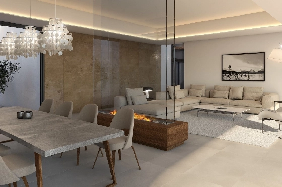 Villa in Altea zu verkaufen, Espace de vie 330 m², Baujahr 2019, + Fussbodenheizung, Terrain 1074 m², 4 Chambres &agrave; coucher, 4 Badezimmer, ref.: NL-NLD1085-8