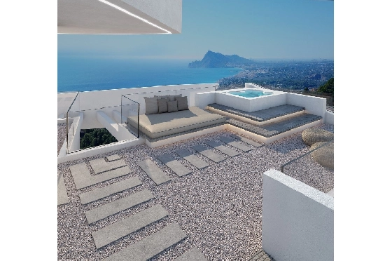 Villa in Altea zu verkaufen, Espace de vie 280 m², Baujahr 2019, + Fussbodenheizung, Terrain 973 m², 4 Chambres &agrave; coucher, 4 Badezimmer, ref.: NL-NLD1086-4