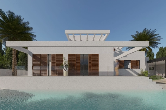 Villa in Moraira zu verkaufen, Espace de vie 298 m², + Fussbodenheizung, Klimaanlage, Terrain 811 m², 4 Chambres &agrave; coucher, 4 Badezimmer, Pool, ref.: NL-NLD1218-4