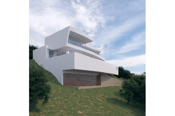 Villa in Moraira zu verkaufen, Espace de vie 600 m², Baujahr 2022, + Fussbodenheizung, Klimaanlage, Terrain 1237 m², 4 Chambres &agrave; coucher, 4 Badezimmer, Pool, ref.: NL-NLD1219-6