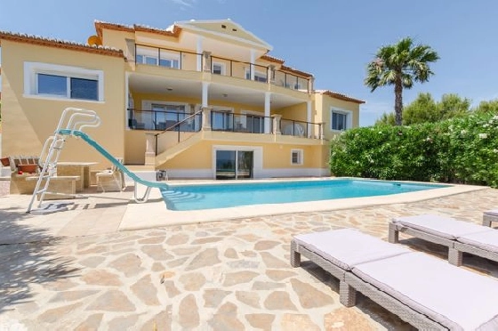 Villa in Javea zu verkaufen, Espace de vie 256 m², + Fussbodenheizung, Klimaanlage, Terrain 1045 m², 8 Chambres &agrave; coucher, 5 Badezimmer, Pool, ref.: NL-NLD1236-2