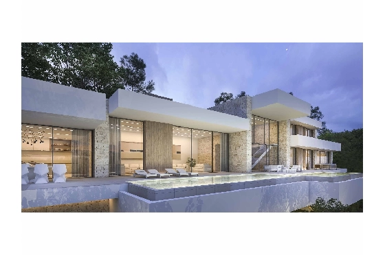 Villa in Moraira zu verkaufen, Espace de vie 692 m², + Zentralheizung, Klimaanlage, Terrain 1532 m², 5 Chambres &agrave; coucher, 6 Badezimmer, ref.: NL-NLD1269-1