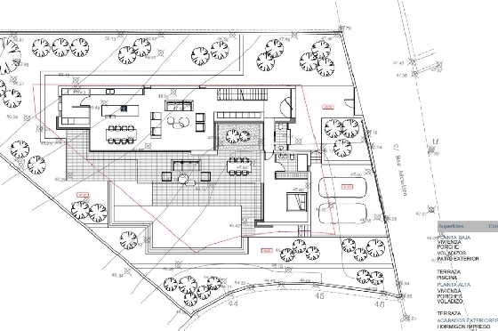 Villa in Moraira zu verkaufen, Espace de vie 801 m², + Zentralheizung, Klimaanlage, Terrain 307 m², 4 Chambres &agrave; coucher, 3 Badezimmer, Pool, ref.: NL-NLD1349-2
