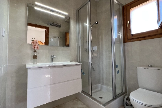 Villa in Els Poblets zur Ferienvermietung, Espace de vie 107 m², Baujahr 1998, Zustand gepflegt, + KLIMA, Klimaanlage, Terrain 400 m², 3 Chambres &agrave; coucher, 2 Badezimmer, Pool, ref.: T-0223-10