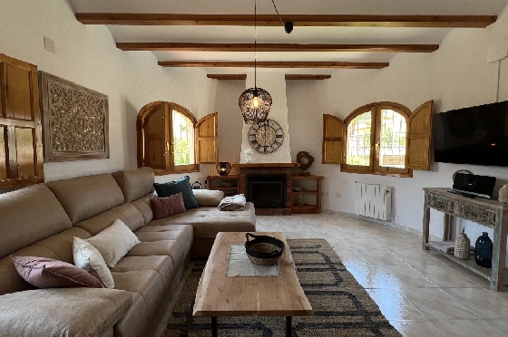Villa in Els Poblets zur Ferienvermietung, Espace de vie 107 m², Baujahr 1998, Zustand gepflegt, + KLIMA, Klimaanlage, Terrain 400 m², 3 Chambres &agrave; coucher, 2 Badezimmer, Pool, ref.: T-0223-3