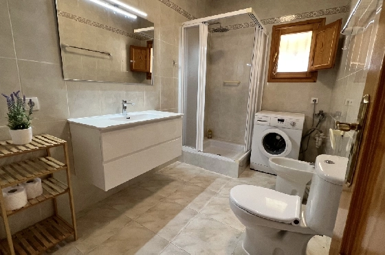 Villa in Els Poblets zur Ferienvermietung, Espace de vie 107 m², Baujahr 1998, Zustand gepflegt, + KLIMA, Klimaanlage, Terrain 400 m², 3 Chambres &agrave; coucher, 2 Badezimmer, Pool, ref.: T-0223-7