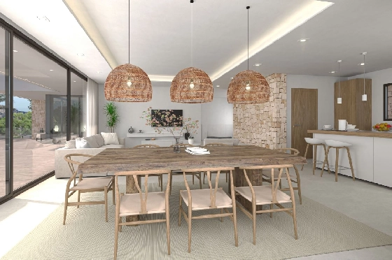Villa in Denia zu verkaufen, Espace de vie 259 m², Klimaanlage, Terrain 1118 m², 4 Chambres &agrave; coucher, 4 Badezimmer, Pool, ref.: UM-UV-MANDARINA-II-20
