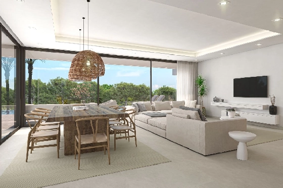 Villa in Denia zu verkaufen, Espace de vie 259 m², Klimaanlage, Terrain 1118 m², 4 Chambres &agrave; coucher, 4 Badezimmer, Pool, ref.: UM-UV-MANDARINA-II-4