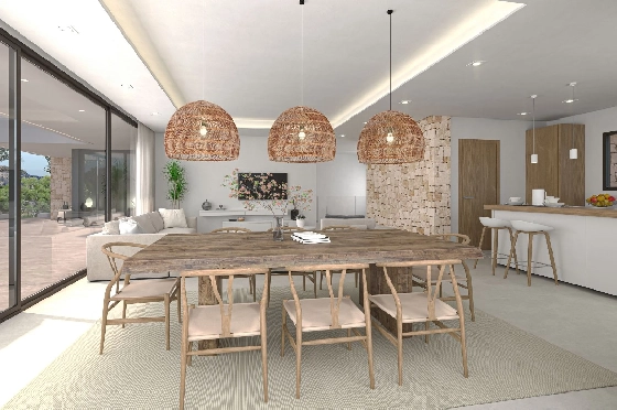 Villa in Denia zu verkaufen, Espace de vie 259 m², Klimaanlage, Terrain 1118 m², 4 Chambres &agrave; coucher, 4 Badezimmer, Pool, ref.: UM-UV-MANDARINA-II-5