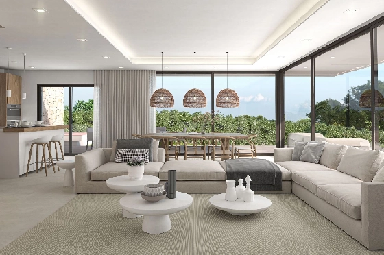Villa in Denia zu verkaufen, Espace de vie 259 m², Klimaanlage, Terrain 1118 m², 4 Chambres &agrave; coucher, 4 Badezimmer, Pool, ref.: UM-UV-MANDARINA-II-7