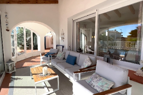 Villa in Javea zu verkaufen, Espace de vie 180 m², Baujahr 1991, Zustand gepflegt, + Zentralheizung, Klimaanlage, Terrain 1013 m², 3 Chambres &agrave; coucher, 2 Badezimmer, Pool, ref.: AS-4222-26