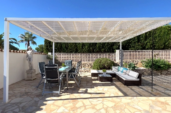 Villa in Javea zu verkaufen, Espace de vie 180 m², Baujahr 1991, Zustand gepflegt, + Zentralheizung, Klimaanlage, Terrain 1013 m², 3 Chambres &agrave; coucher, 2 Badezimmer, Pool, ref.: AS-4222-7