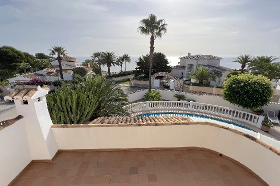 Villa in Javea zu verkaufen, Espace de vie 180 m², Baujahr 1991, Zustand gepflegt, + Zentralheizung, Klimaanlage, Terrain 1013 m², 3 Chambres &agrave; coucher, 2 Badezimmer, Pool, ref.: AS-4222-9