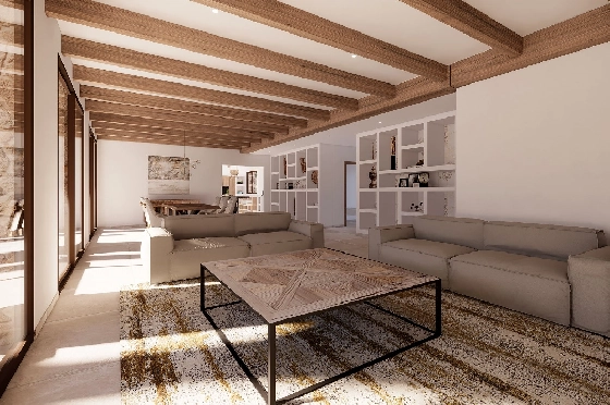 Finca in Benissa(Llenes) zu verkaufen, Espace de vie 368 m², Baujahr 2023, Klimaanlage, Terrain 10000 m², 4 Chambres &agrave; coucher, 4 Badezimmer, Pool, ref.: BI-BE.F-164-10