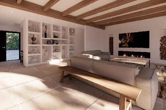 Finca in Benissa(Llenes) zu verkaufen, Espace de vie 368 m², Baujahr 2023, Klimaanlage, Terrain 10000 m², 4 Chambres &agrave; coucher, 4 Badezimmer, Pool, ref.: BI-BE.F-164-11