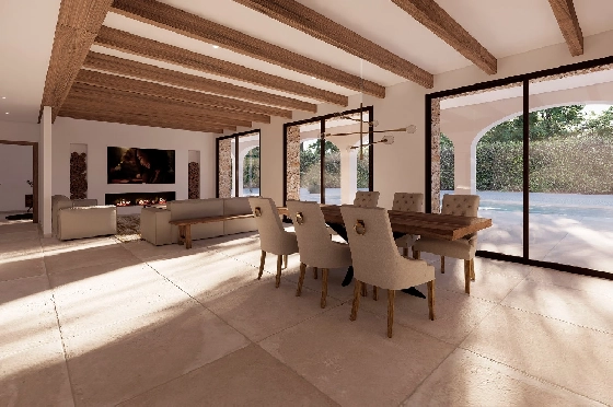 Finca in Benissa(Llenes) zu verkaufen, Espace de vie 368 m², Baujahr 2023, Klimaanlage, Terrain 10000 m², 4 Chambres &agrave; coucher, 4 Badezimmer, Pool, ref.: BI-BE.F-164-12