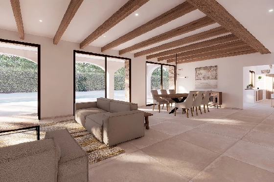 Finca in Benissa(Llenes) zu verkaufen, Espace de vie 368 m², Baujahr 2023, Klimaanlage, Terrain 10000 m², 4 Chambres &agrave; coucher, 4 Badezimmer, Pool, ref.: BI-BE.F-164-13
