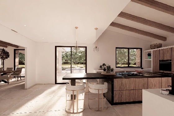 Finca in Benissa(Llenes) zu verkaufen, Espace de vie 368 m², Baujahr 2023, Klimaanlage, Terrain 10000 m², 4 Chambres &agrave; coucher, 4 Badezimmer, Pool, ref.: BI-BE.F-164-15