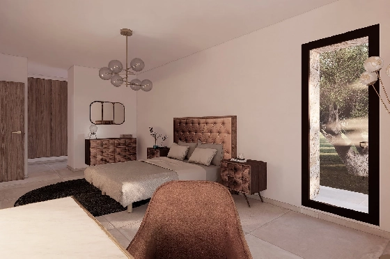 Finca in Benissa(Llenes) zu verkaufen, Espace de vie 368 m², Baujahr 2023, Klimaanlage, Terrain 10000 m², 4 Chambres &agrave; coucher, 4 Badezimmer, Pool, ref.: BI-BE.F-164-26
