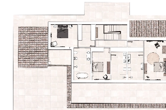 Finca in Benissa(Llenes) zu verkaufen, Espace de vie 368 m², Baujahr 2023, Klimaanlage, Terrain 10000 m², 4 Chambres &agrave; coucher, 4 Badezimmer, Pool, ref.: BI-BE.F-164-34