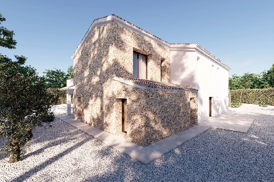 Finca in Benissa(Llenes) zu verkaufen, Espace de vie 368 m², Baujahr 2023, Klimaanlage, Terrain 10000 m², 4 Chambres &agrave; coucher, 4 Badezimmer, Pool, ref.: BI-BE.F-164-35