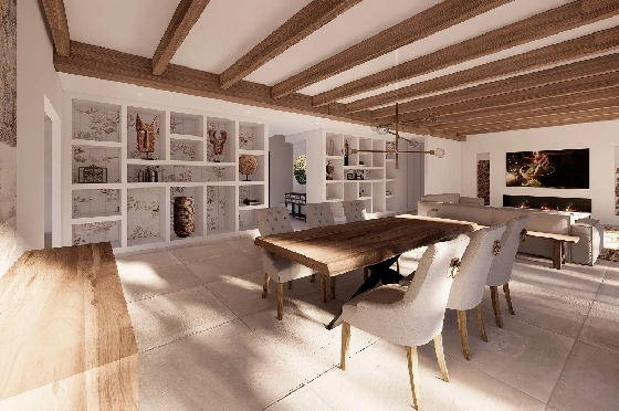 Finca in Benissa(Llenes) zu verkaufen, Espace de vie 368 m², Baujahr 2023, Klimaanlage, Terrain 10000 m², 4 Chambres &agrave; coucher, 4 Badezimmer, Pool, ref.: BI-BE.F-164-4