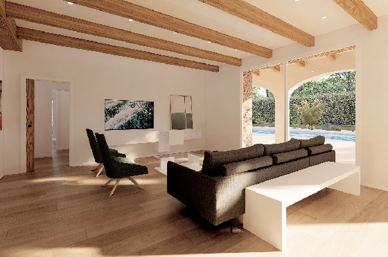 Finca in Benissa(Llenes) zu verkaufen, Espace de vie 254 m², Baujahr 2023, Klimaanlage, Terrain 10000 m², 3 Chambres &agrave; coucher, 3 Badezimmer, Pool, ref.: BI-BE.F-165-16