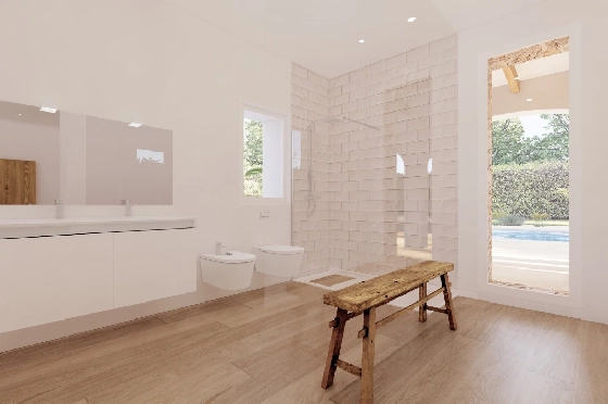 Finca in Benissa(Llenes) zu verkaufen, Espace de vie 254 m², Baujahr 2023, Klimaanlage, Terrain 10000 m², 3 Chambres &agrave; coucher, 3 Badezimmer, Pool, ref.: BI-BE.F-165-29