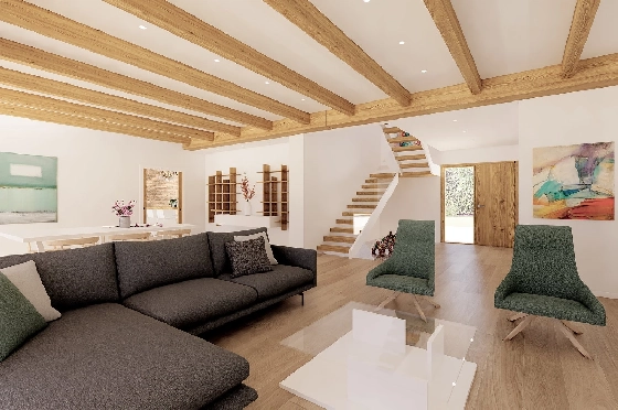 Finca in Benissa(Llenes) zu verkaufen, Espace de vie 254 m², Baujahr 2023, Klimaanlage, Terrain 10000 m², 3 Chambres &agrave; coucher, 3 Badezimmer, Pool, ref.: BI-BE.F-165-4