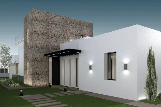 Villa in Moraira(Pla del Mar) zu verkaufen, Espace de vie 280 m², Baujahr 2023, Klimaanlage, Terrain 817 m², 3 Chambres &agrave; coucher, 3 Badezimmer, Pool, ref.: BI-MT.H-768-2