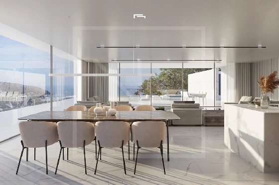 Villa in Moraira zu verkaufen, + Fussbodenheizung, Klimaanlage, Terrain 1864 m², 5 Chambres &agrave; coucher, 5 Badezimmer, Pool, ref.: NL-NLD1409-5