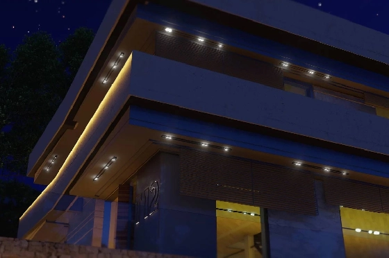 Villa in Javea zu verkaufen, Espace de vie 492 m², Klimaanlage, 6 Chambres &agrave; coucher, 6 Badezimmer, Pool, ref.: BS-7515924-25