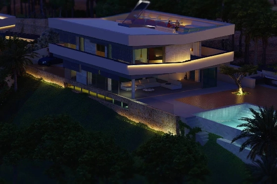Villa in Javea zu verkaufen, Espace de vie 492 m², Klimaanlage, 6 Chambres &agrave; coucher, 6 Badezimmer, Pool, ref.: BS-7515924-28