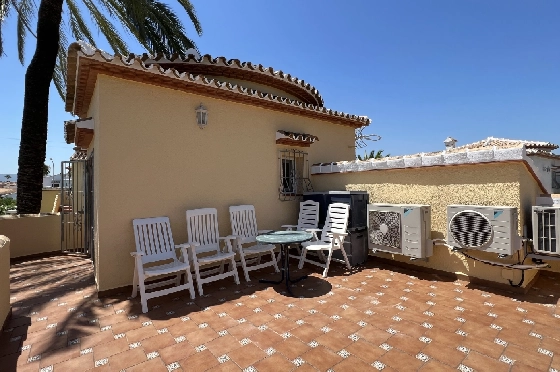 Villa in Els Poblets zur Ferienvermietung, Espace de vie 134 m², Baujahr 2001, Zustand gepflegt, + KLIMA, Klimaanlage, Terrain 413 m², 2 Chambres &agrave; coucher, 2 Badezimmer, Pool, ref.: T-0523-14